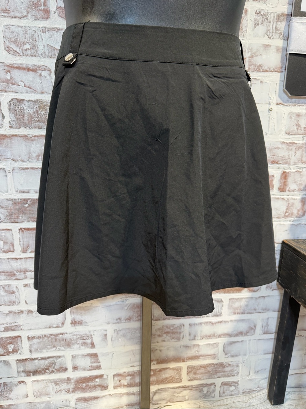 Women’s Black A-Line Skirt